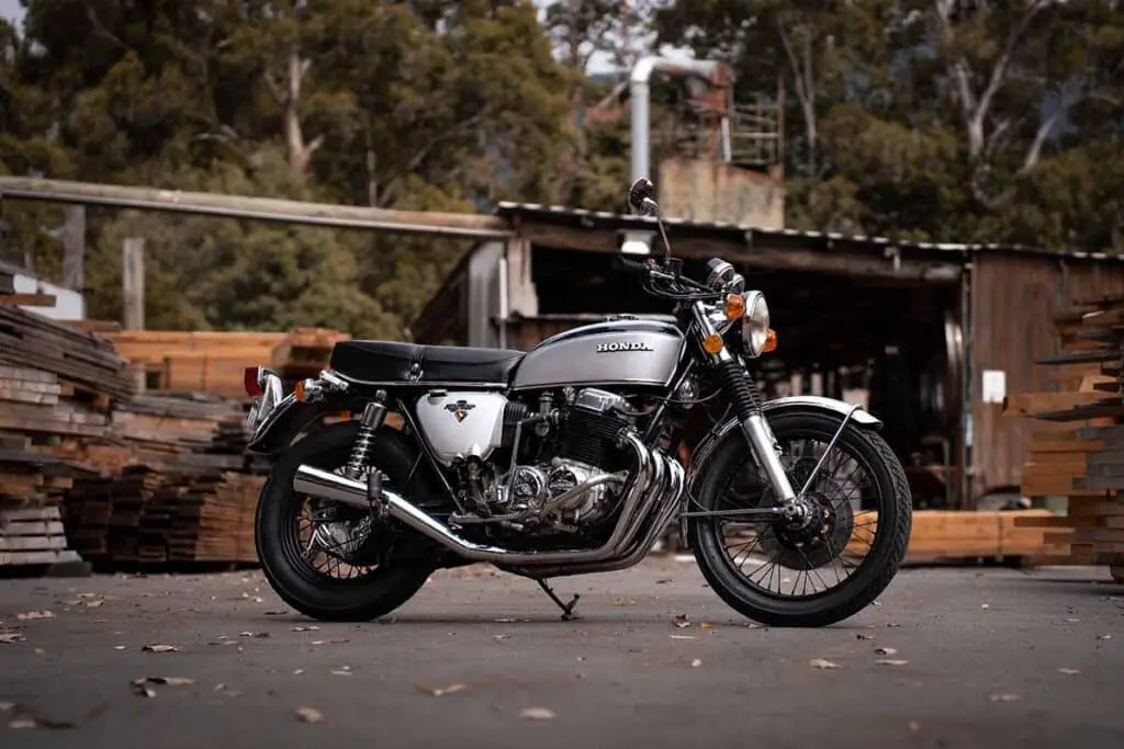 Vintage Honda CB750 Motorcycle