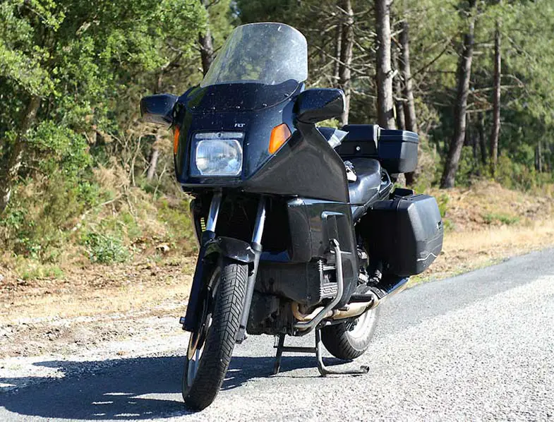 Black 1993 BMW K75RT Motorcycle