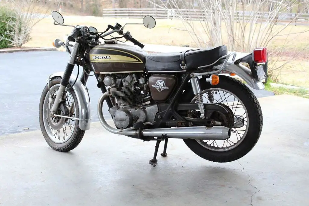 Honda CB450 Motorcycle