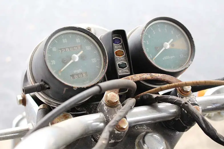 Honda CB450 Motorcycle Tachometer