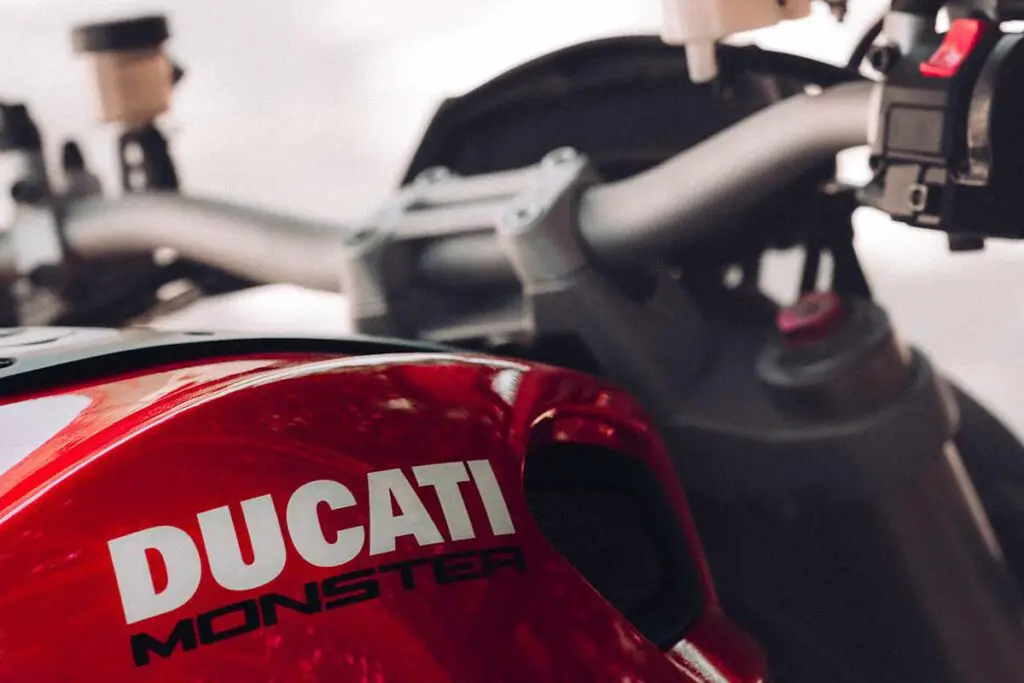 Ducati Monster Close-Up