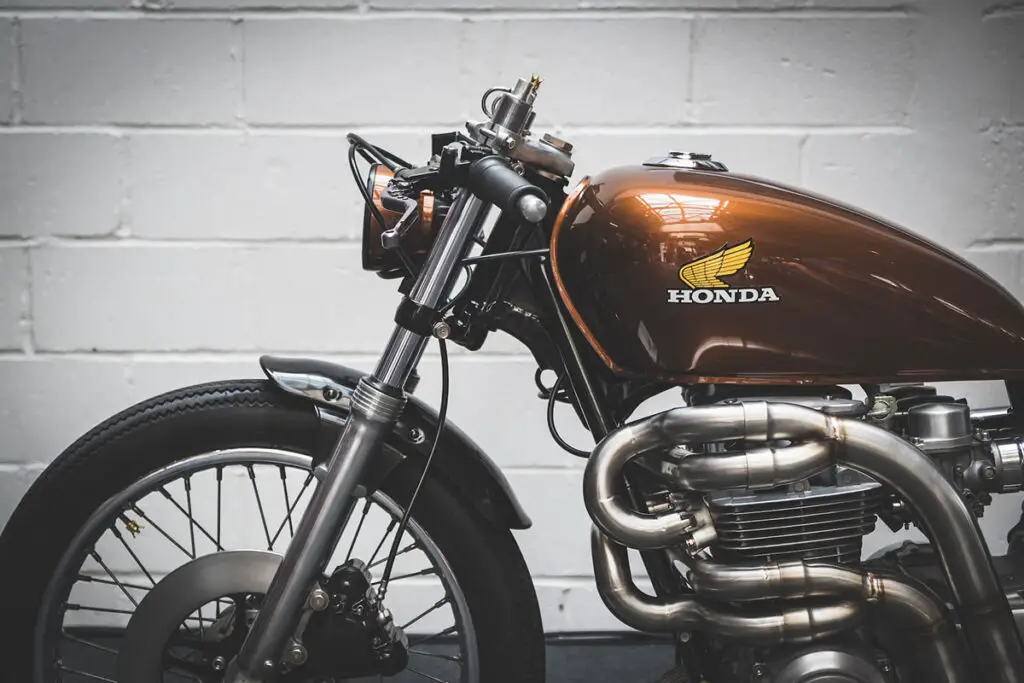 Retro Honda Motorcycle